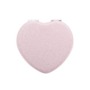 Heart-shape Makeup Mirror Pink